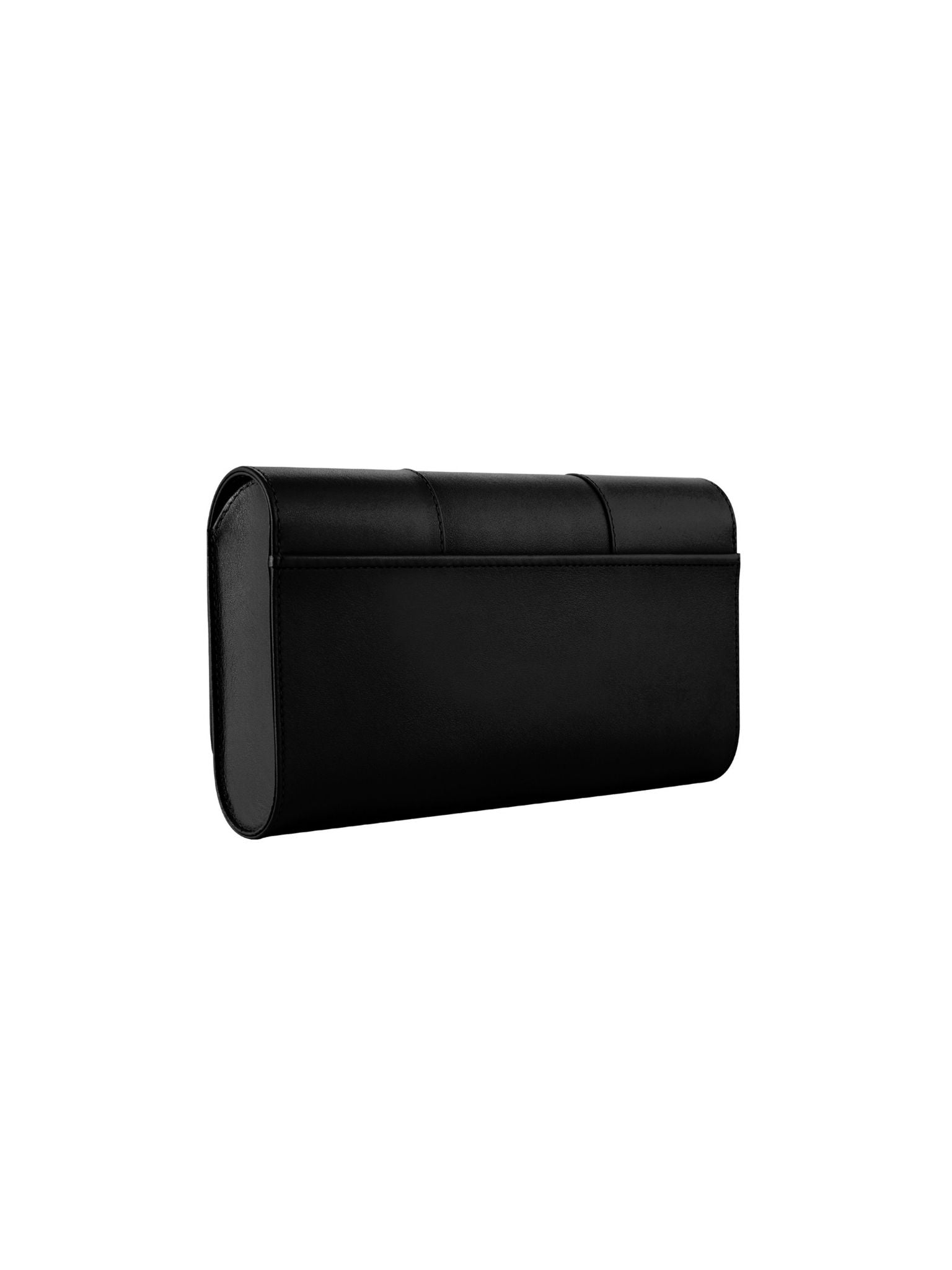 HerPorte-Black Grainé Corset Classic Clutch