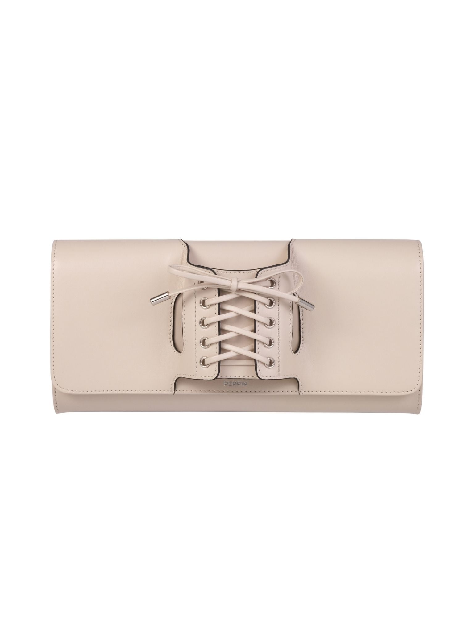 HerPorte-Dune with Black Ciré Corset Classic Clutch