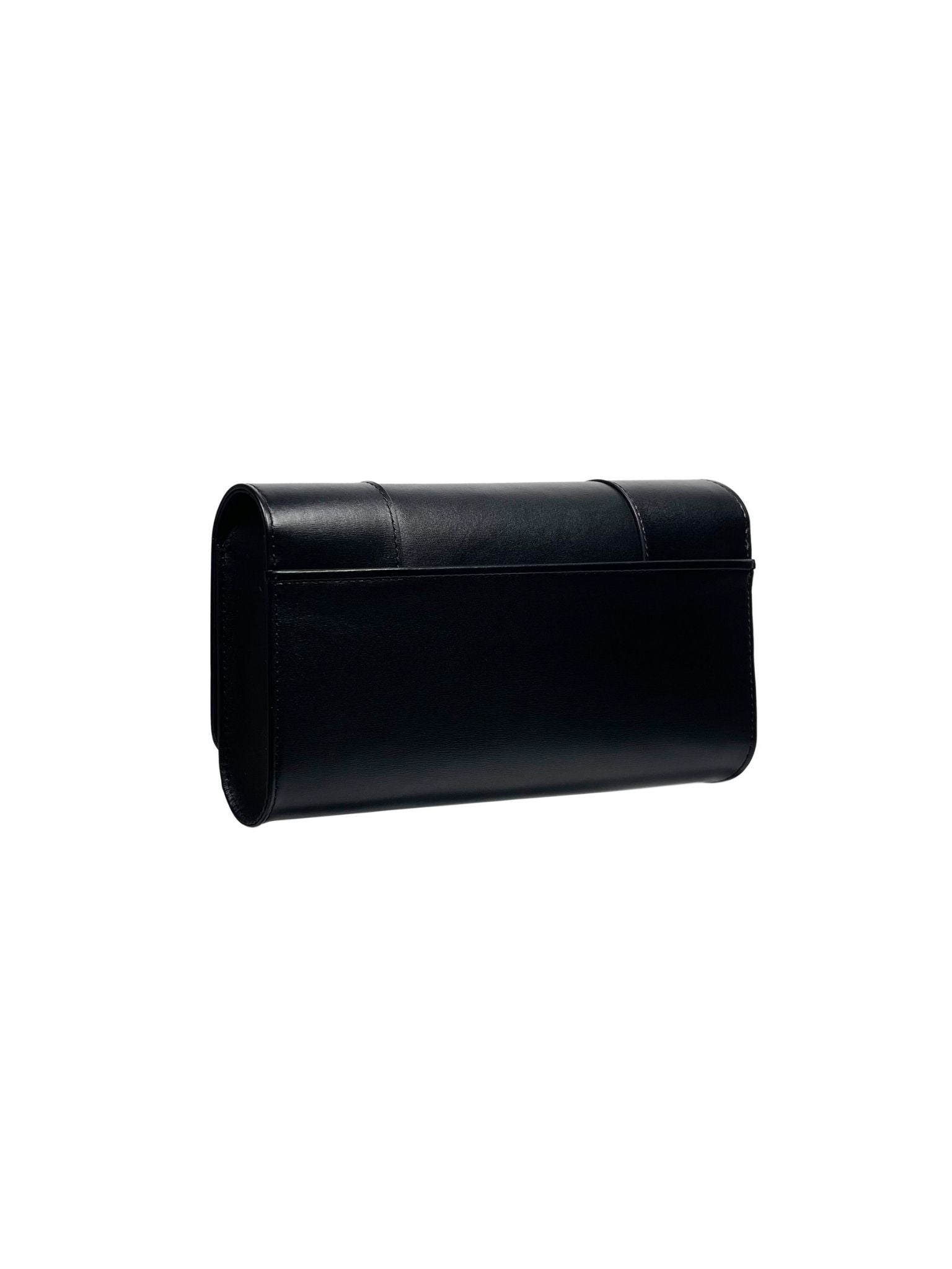 HerPorte-Black Eiffel Écaille Clutch