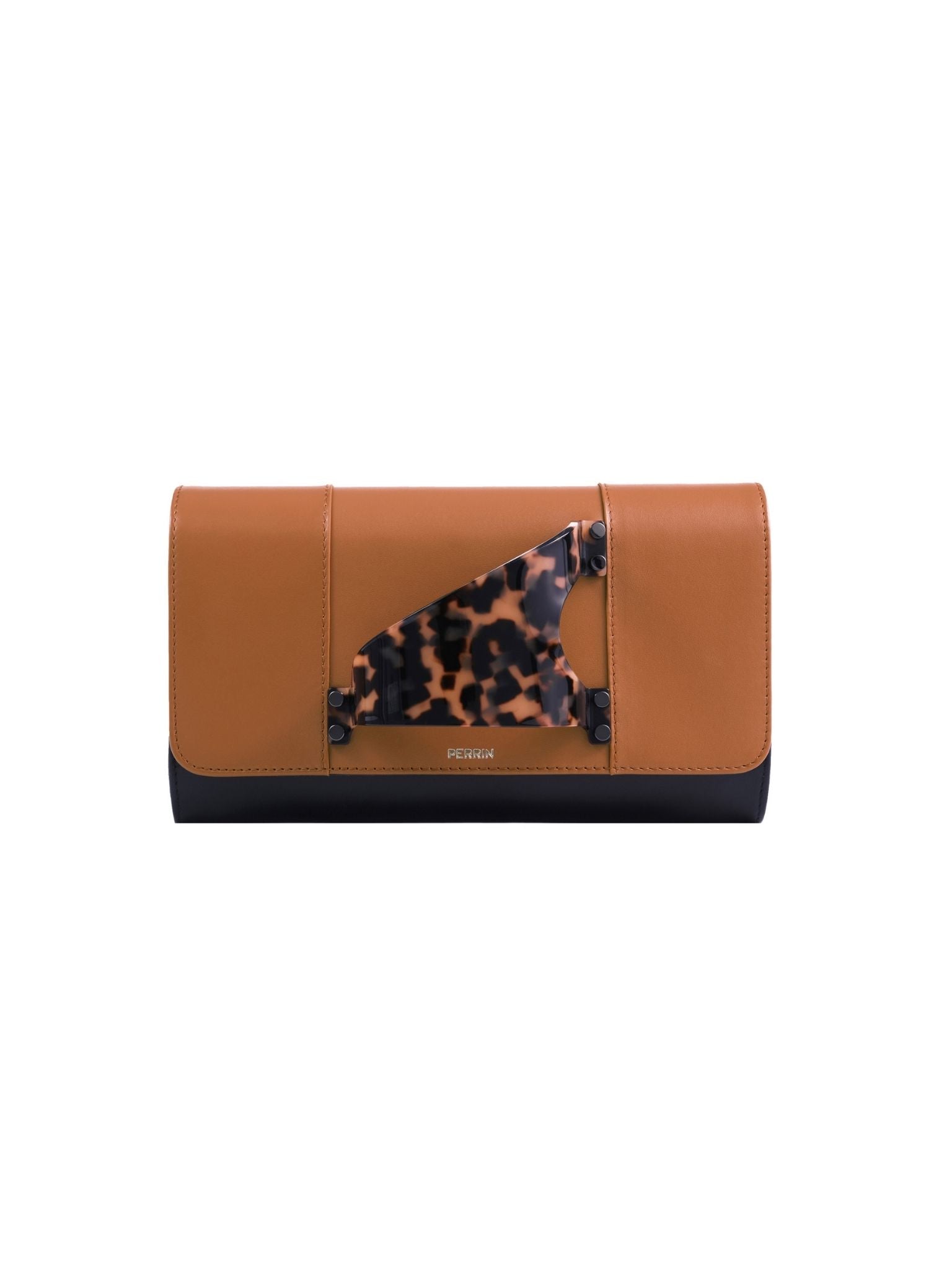 HerPorte-Caramel Eiffel Écaille Clutch