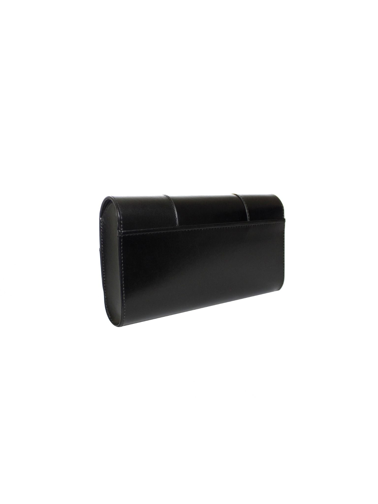 HerPorte-Black Rhutenium Eiffel Classic Clutch