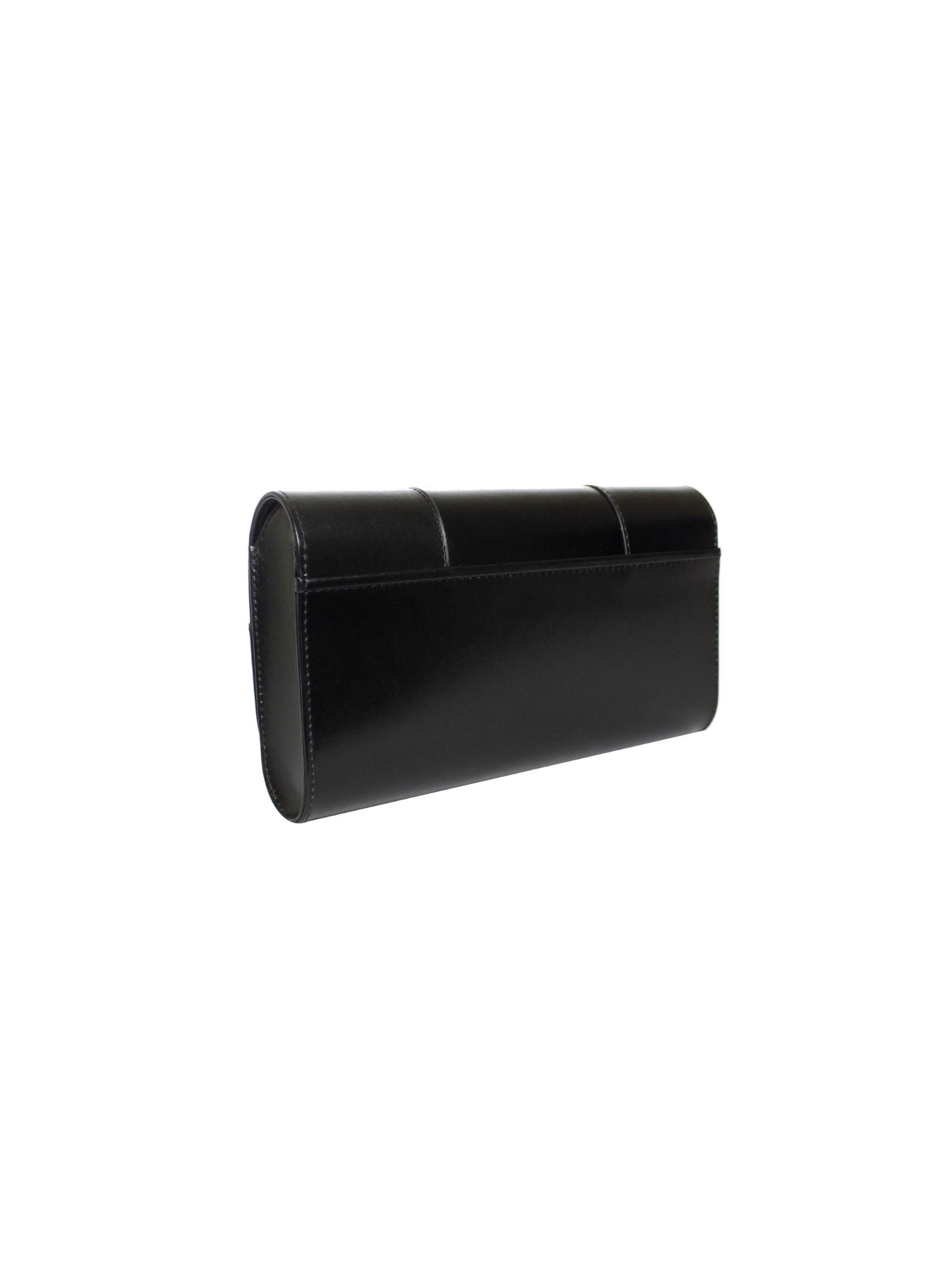 HerPorte-Black Silver Eiffel Classic Clutch