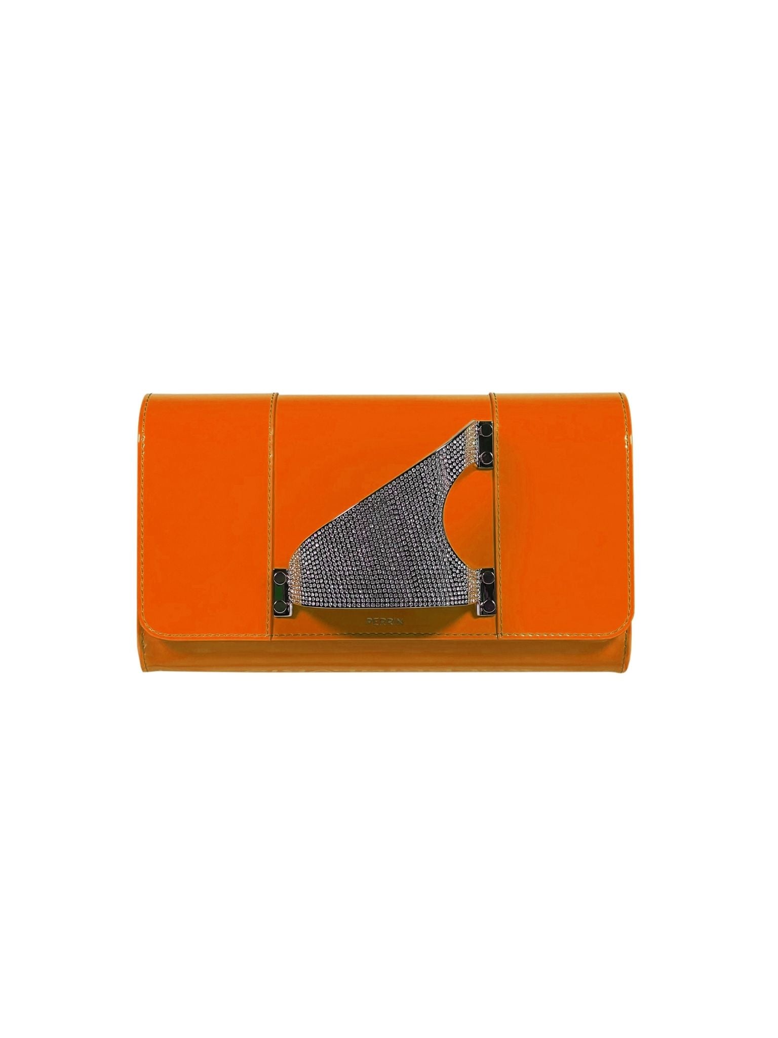 HerPorte-Orange Fluo Eiffel Fluo Clutch