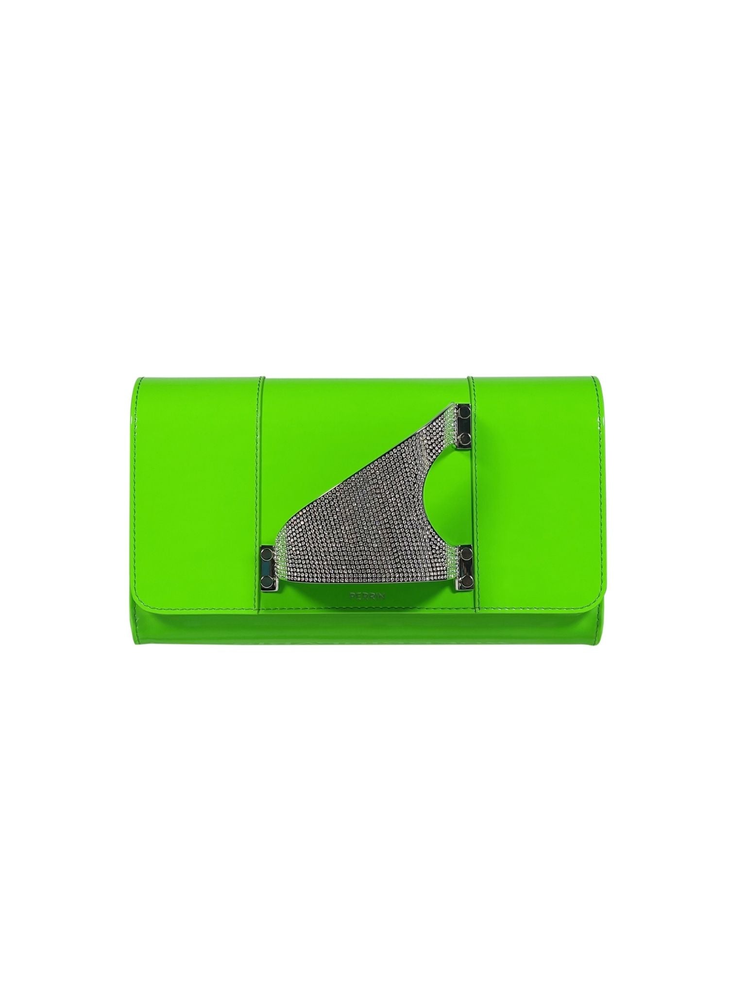 HerPorte-Green Fluo Eiffel Fluo Clutch