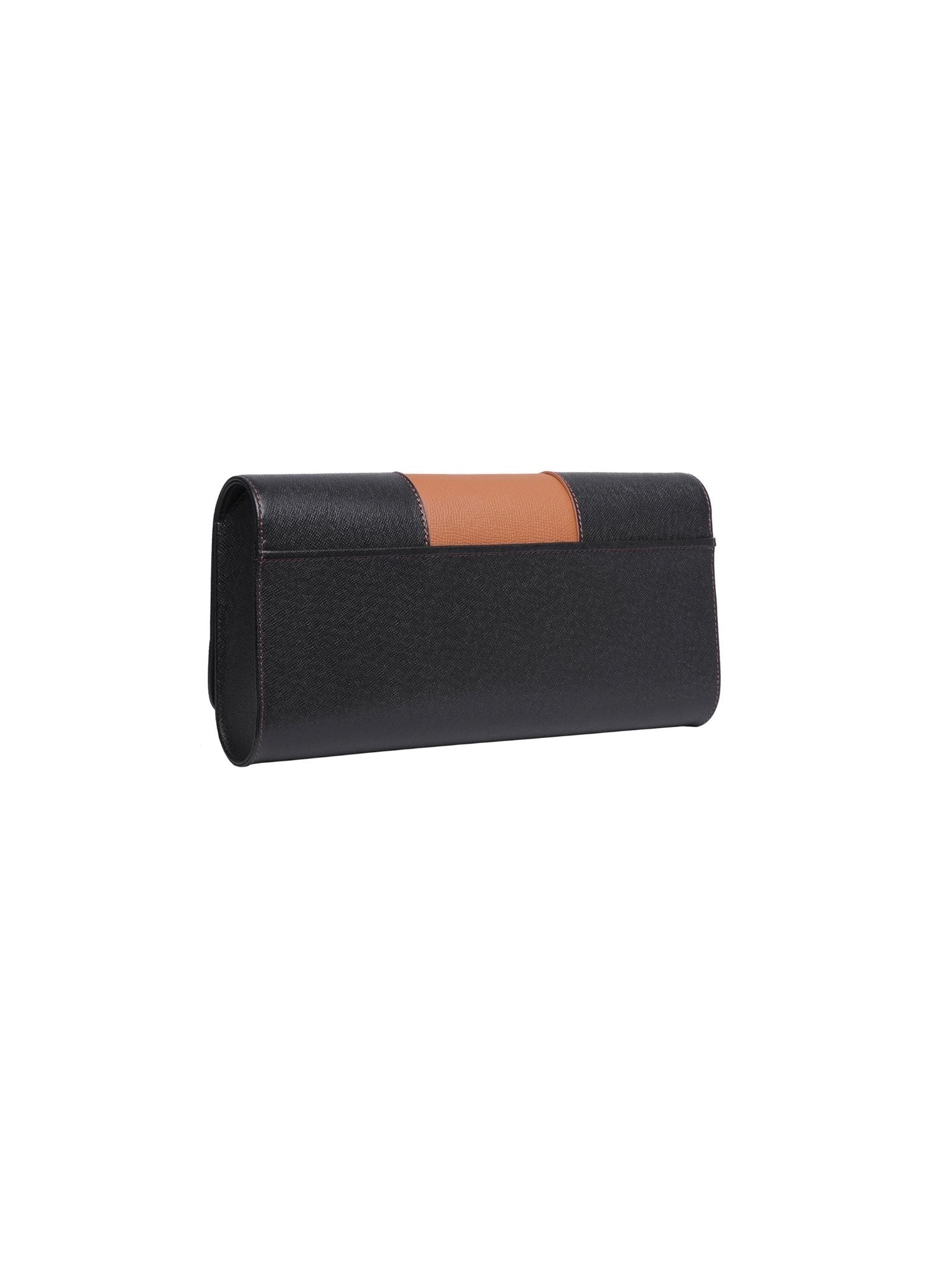 HerPorte-Black Grainé Parisienne Clutch