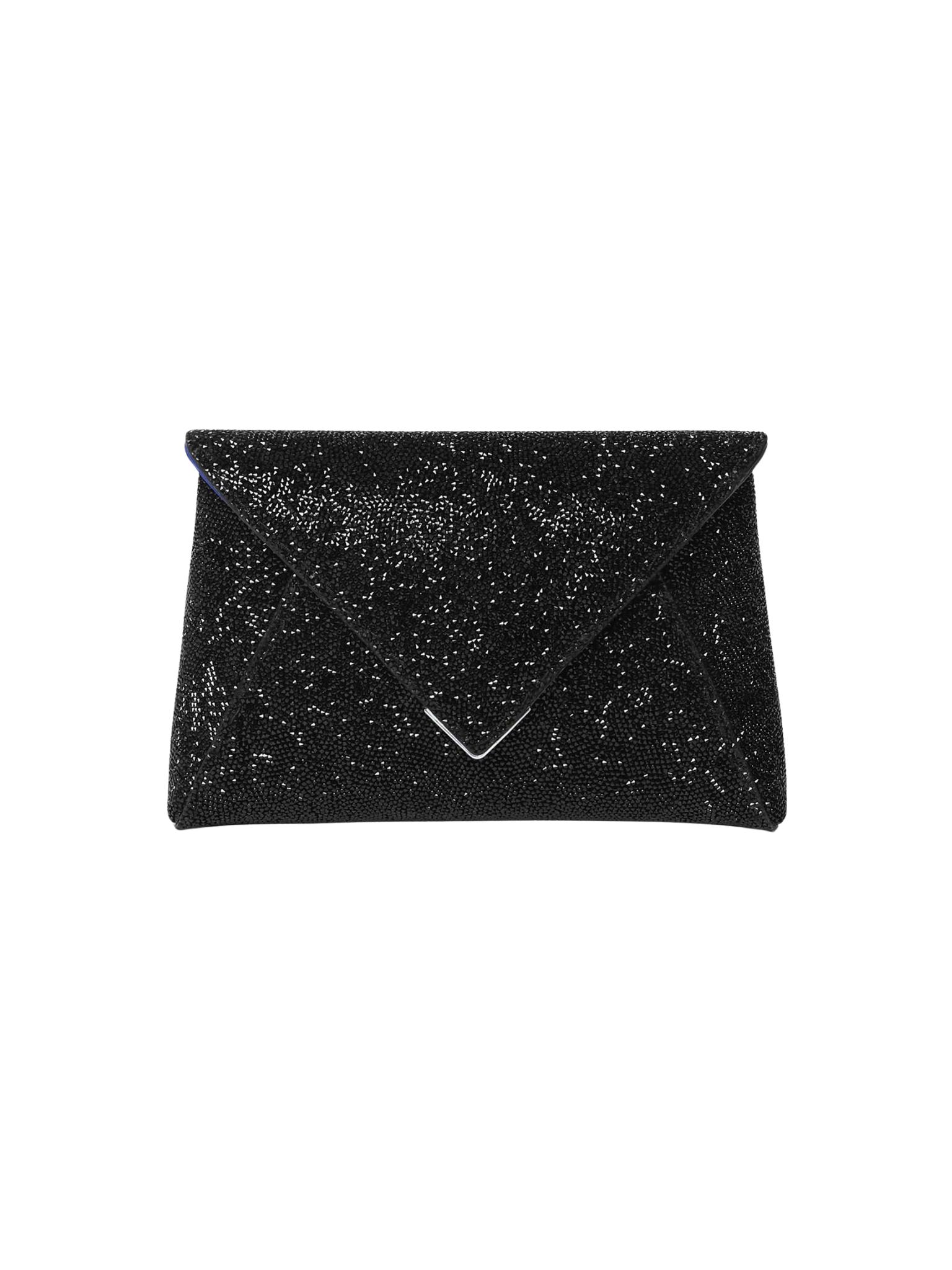 HerPorte-Black Lava Swarovkski Rock Crystal Lee Pouchet