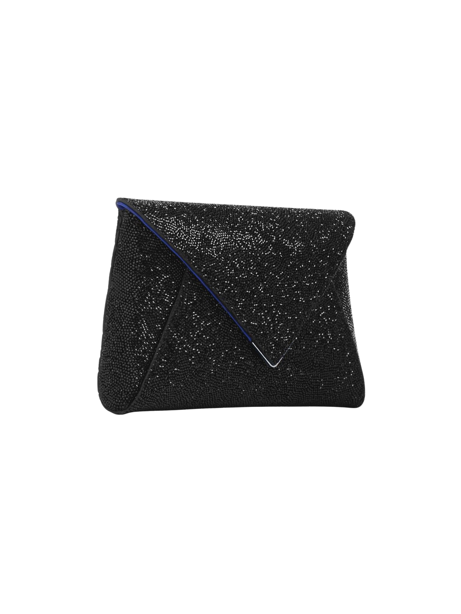 HerPorte-Black Lava Swarovkski Rock Crystal Lee Pouchet