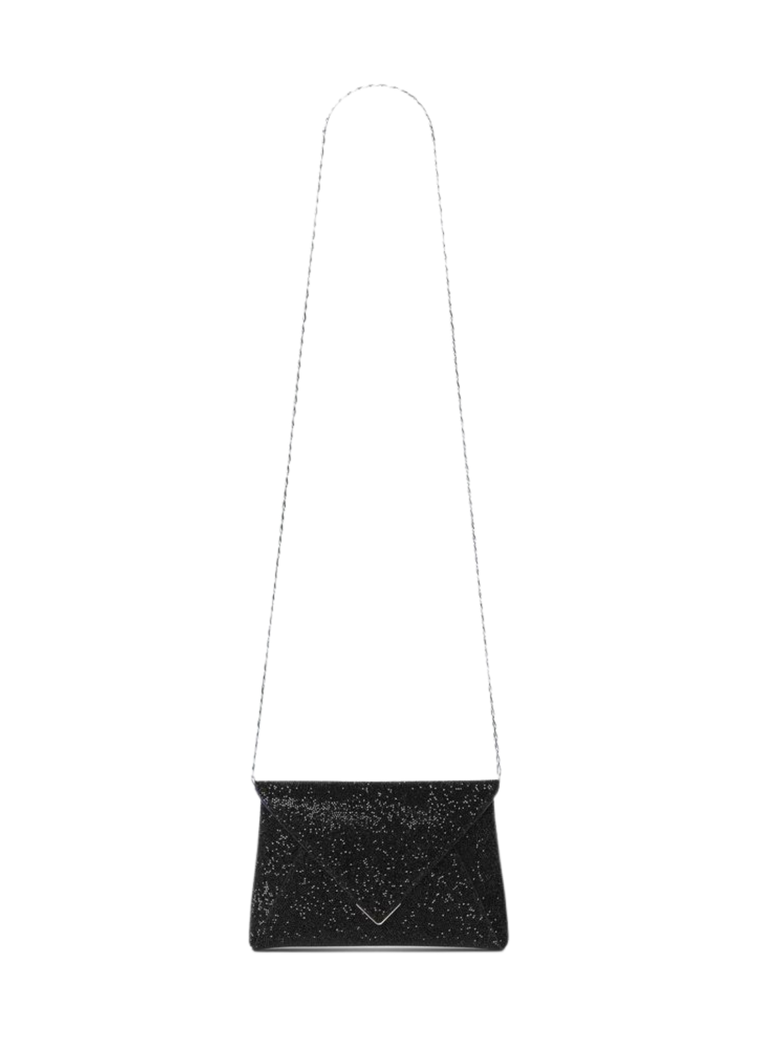 HerPorte-Black Lava Swarovkski Rock Crystal Lee Pouchet