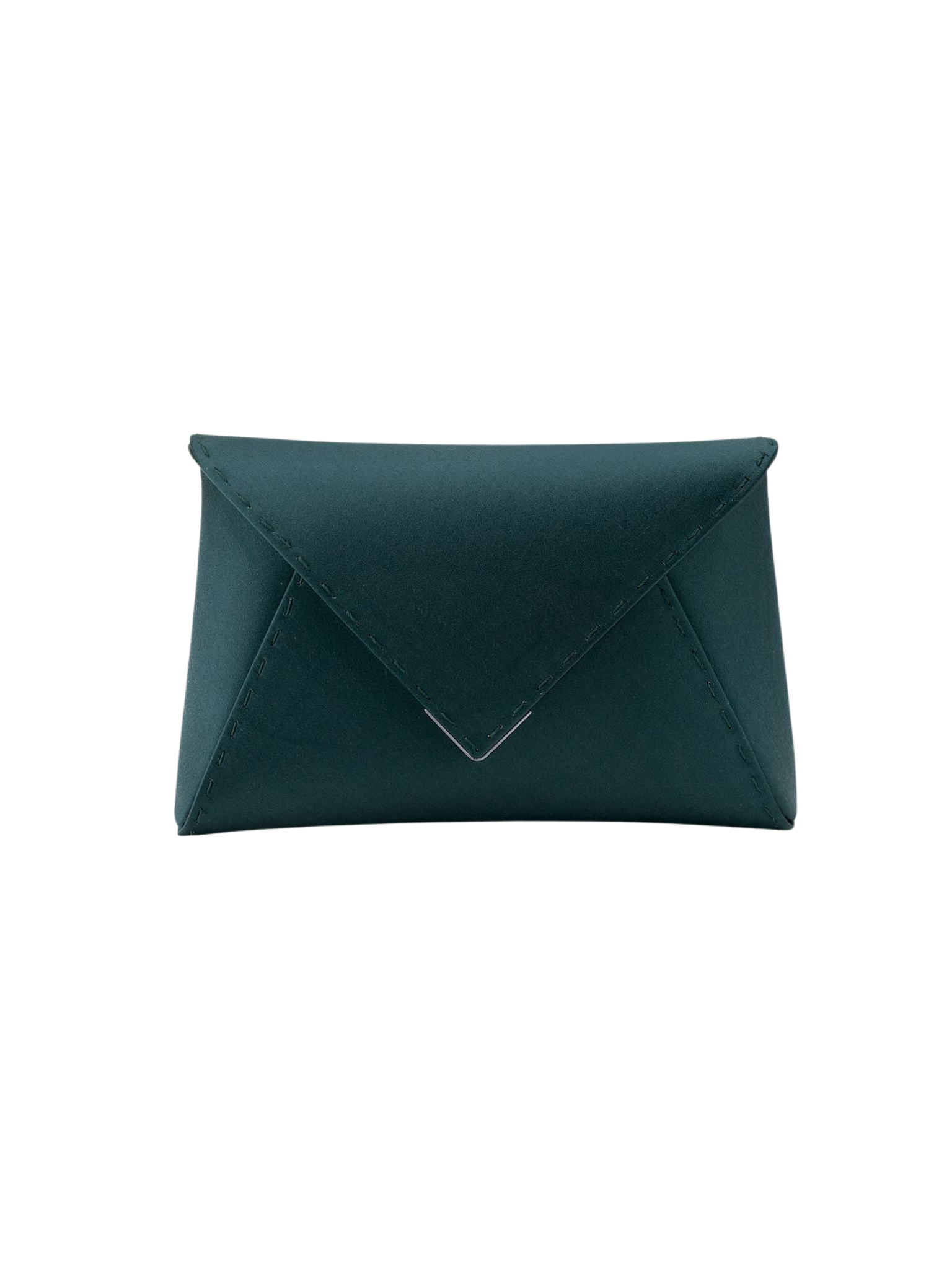 HerPorte-Bohemian Emerald Satin Lee Pouchet