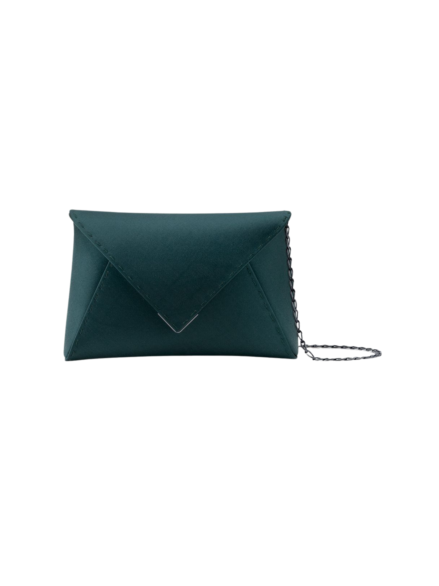 HerPorte-Bohemian Emerald Satin Lee Pouchet