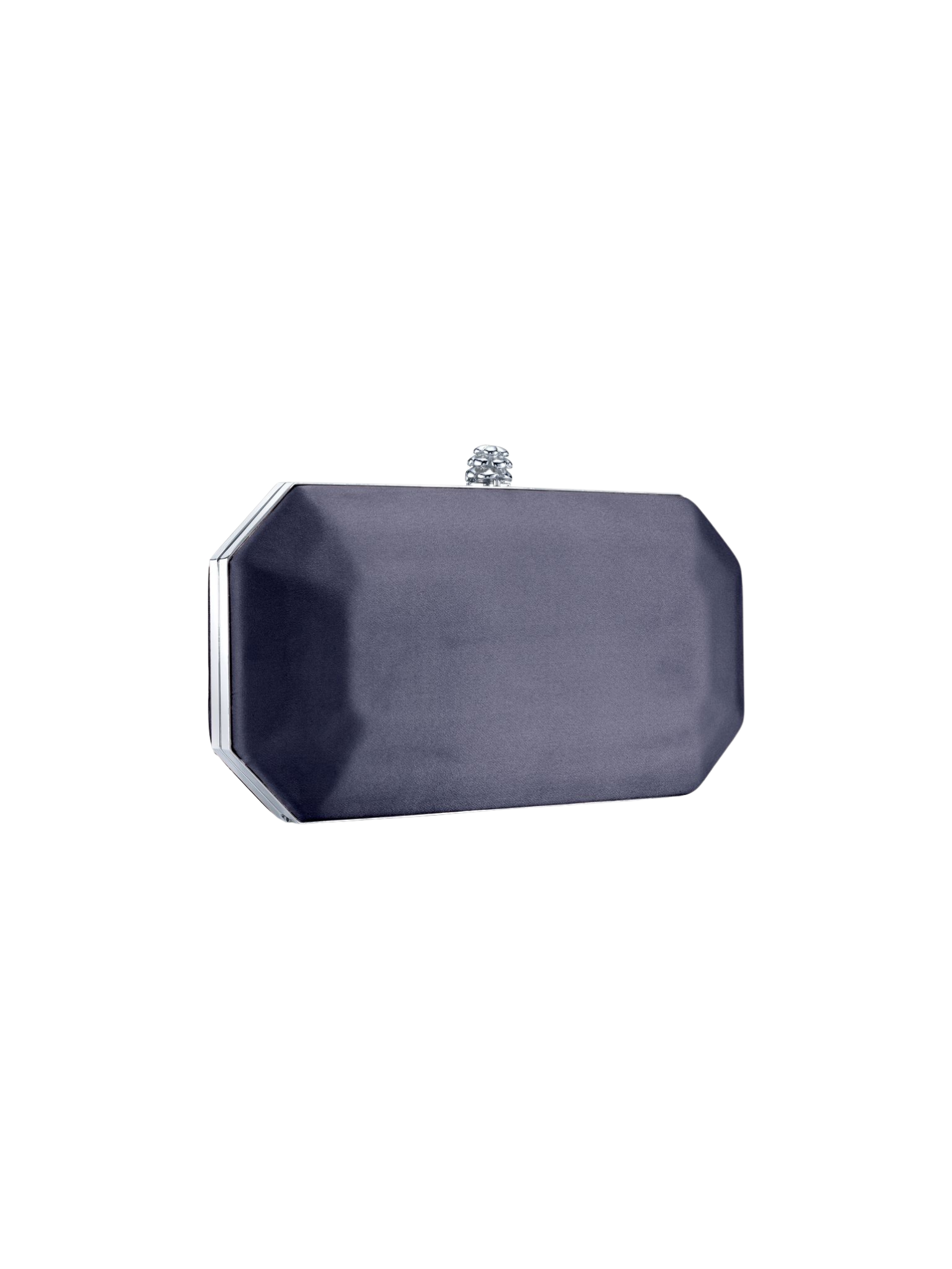 HerPorte-Iron Satin Perry Clutch