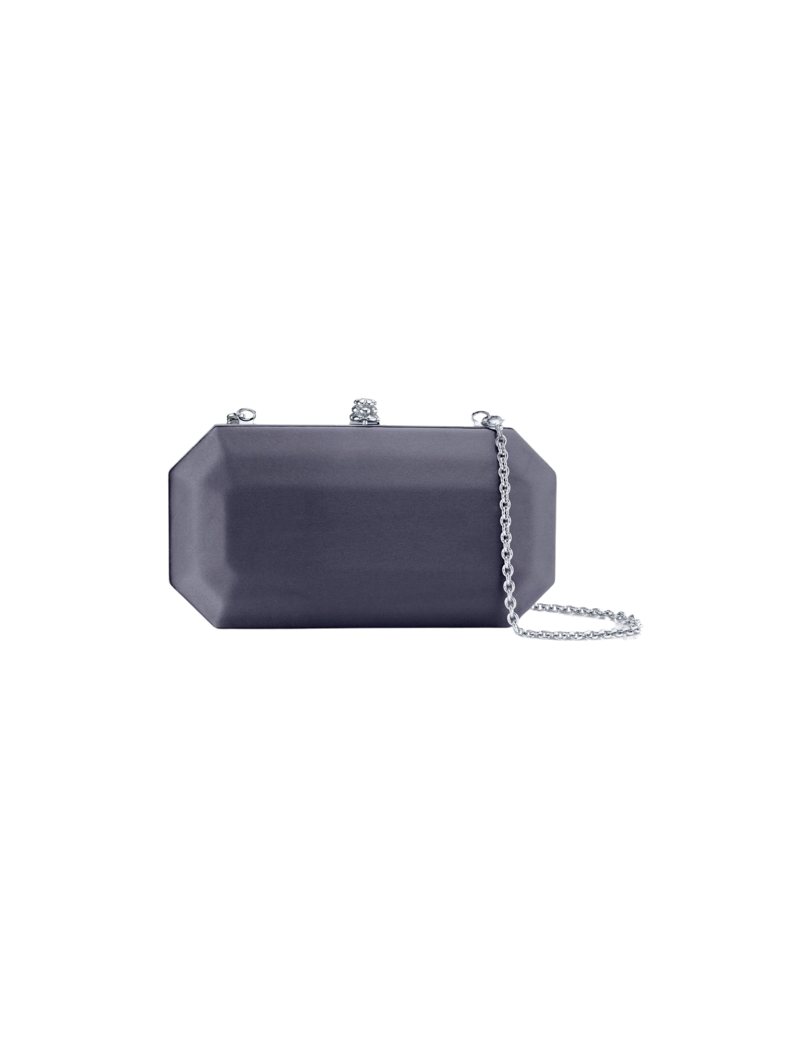 HerPorte-Iron Satin Perry Clutch