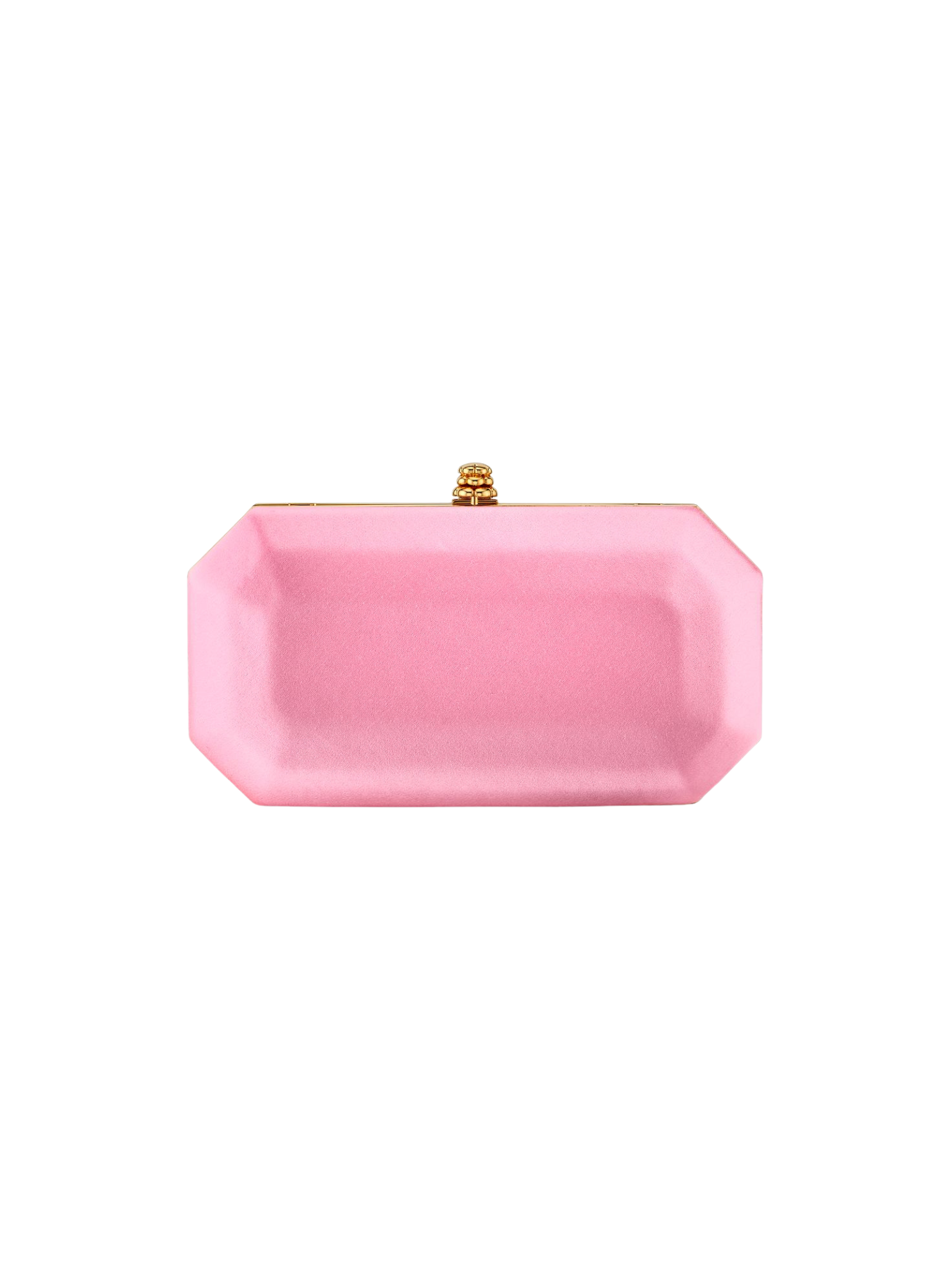 HerPorte-Rose Petal Satin Perry Clutch