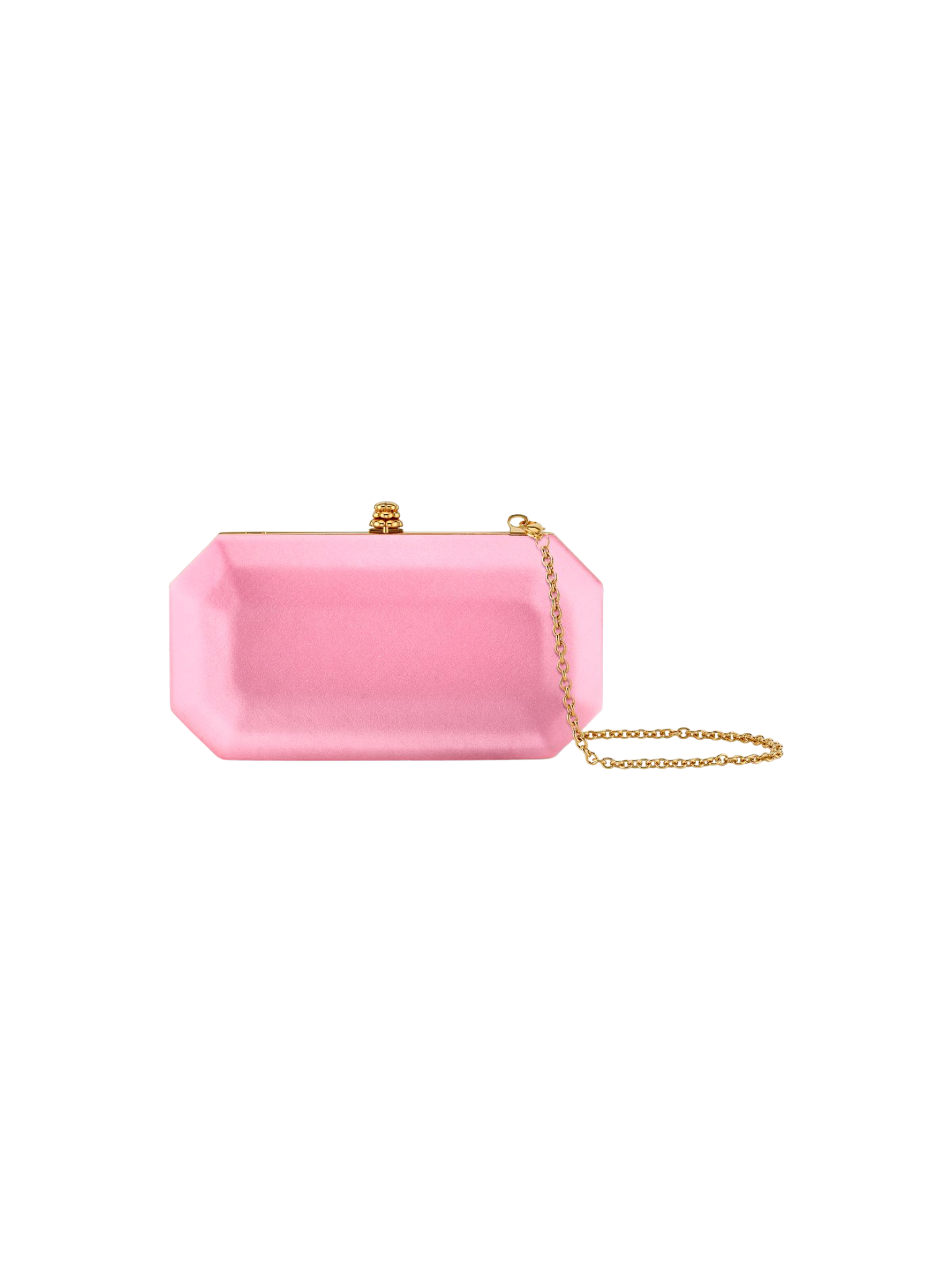 HerPorte-Rose Petal Satin Perry Clutch