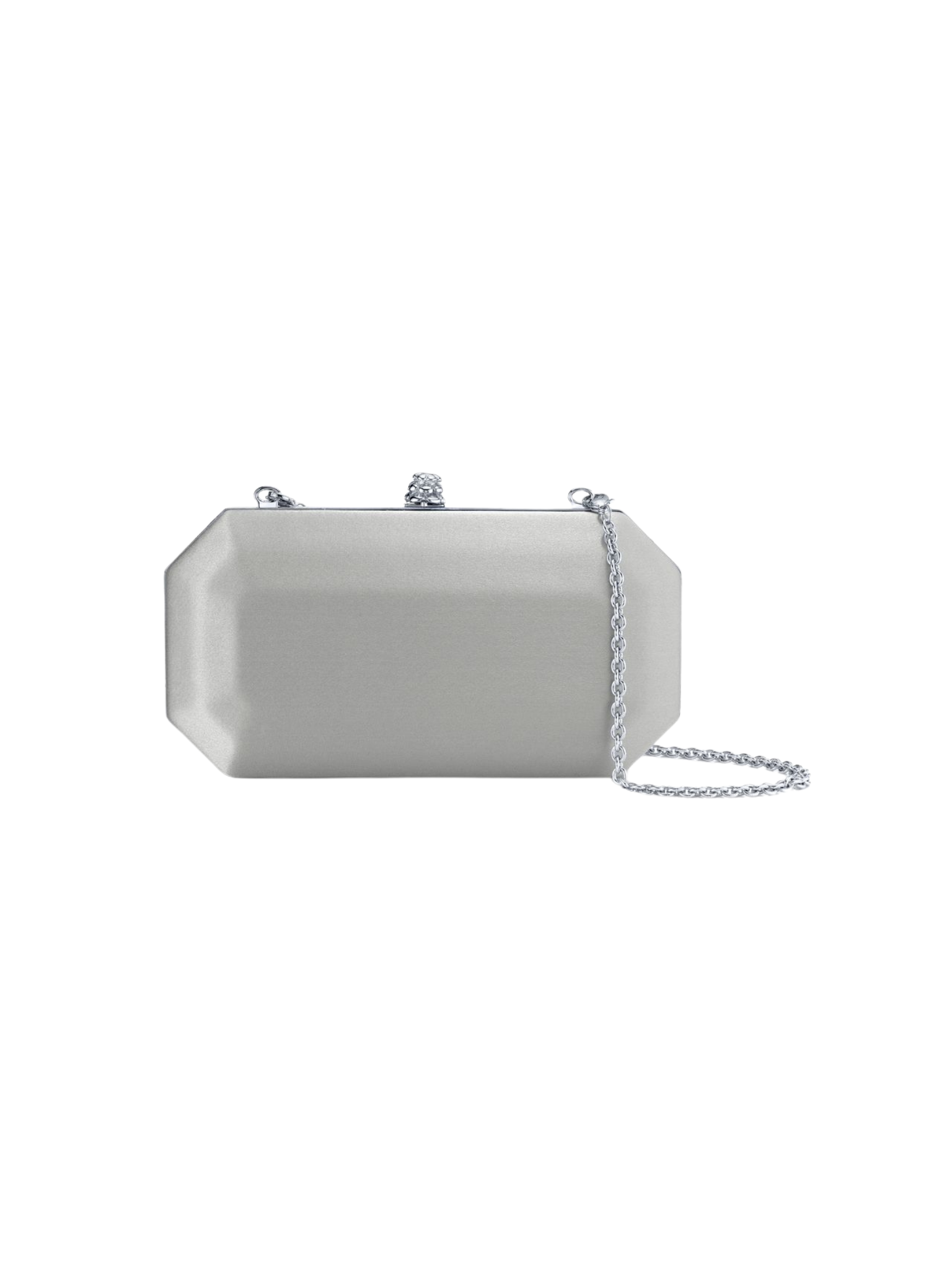 HerPorte-Sterling Silver Satin Perry Clutch