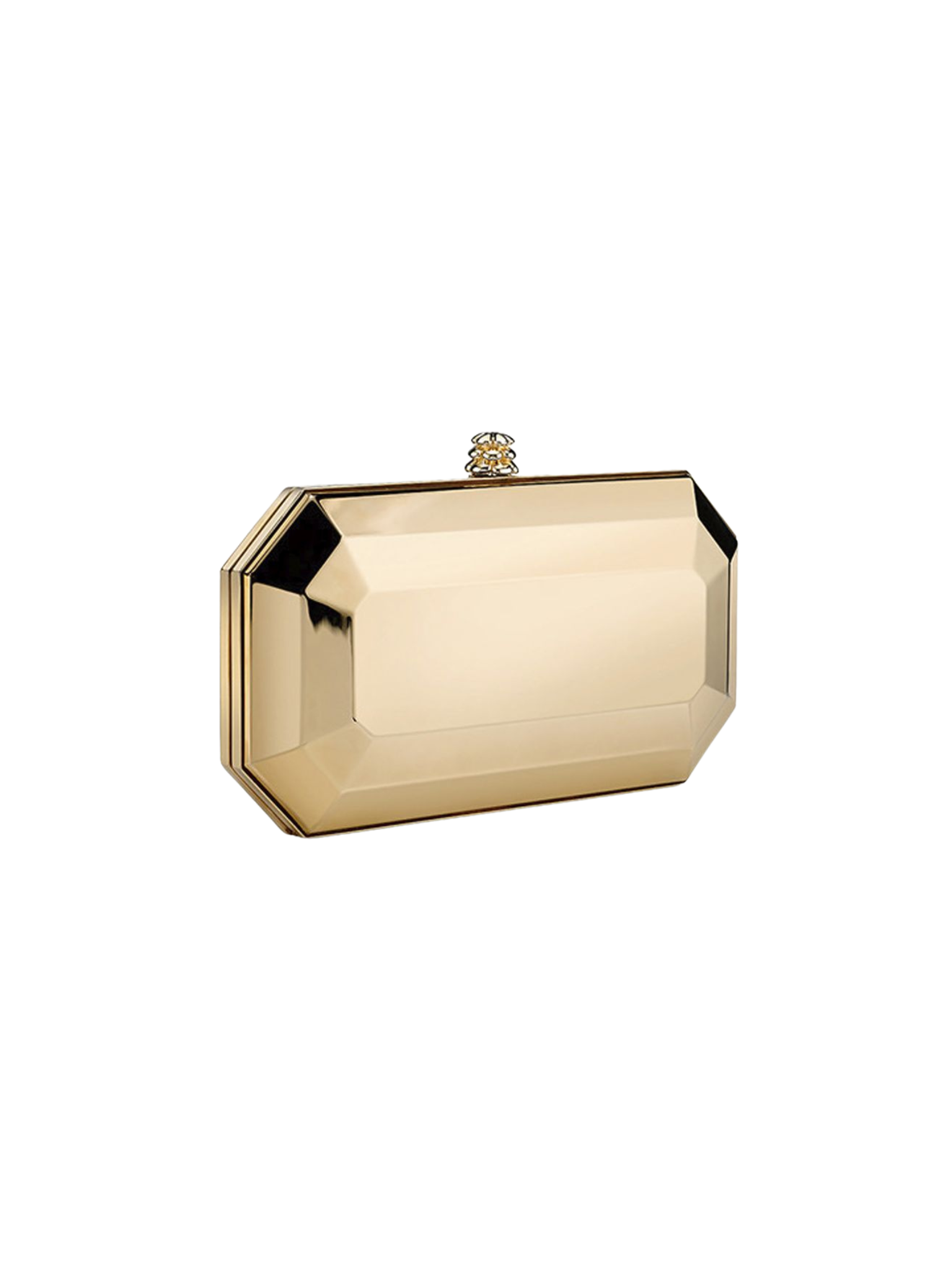 HerPorte-Gold Perry Clutch