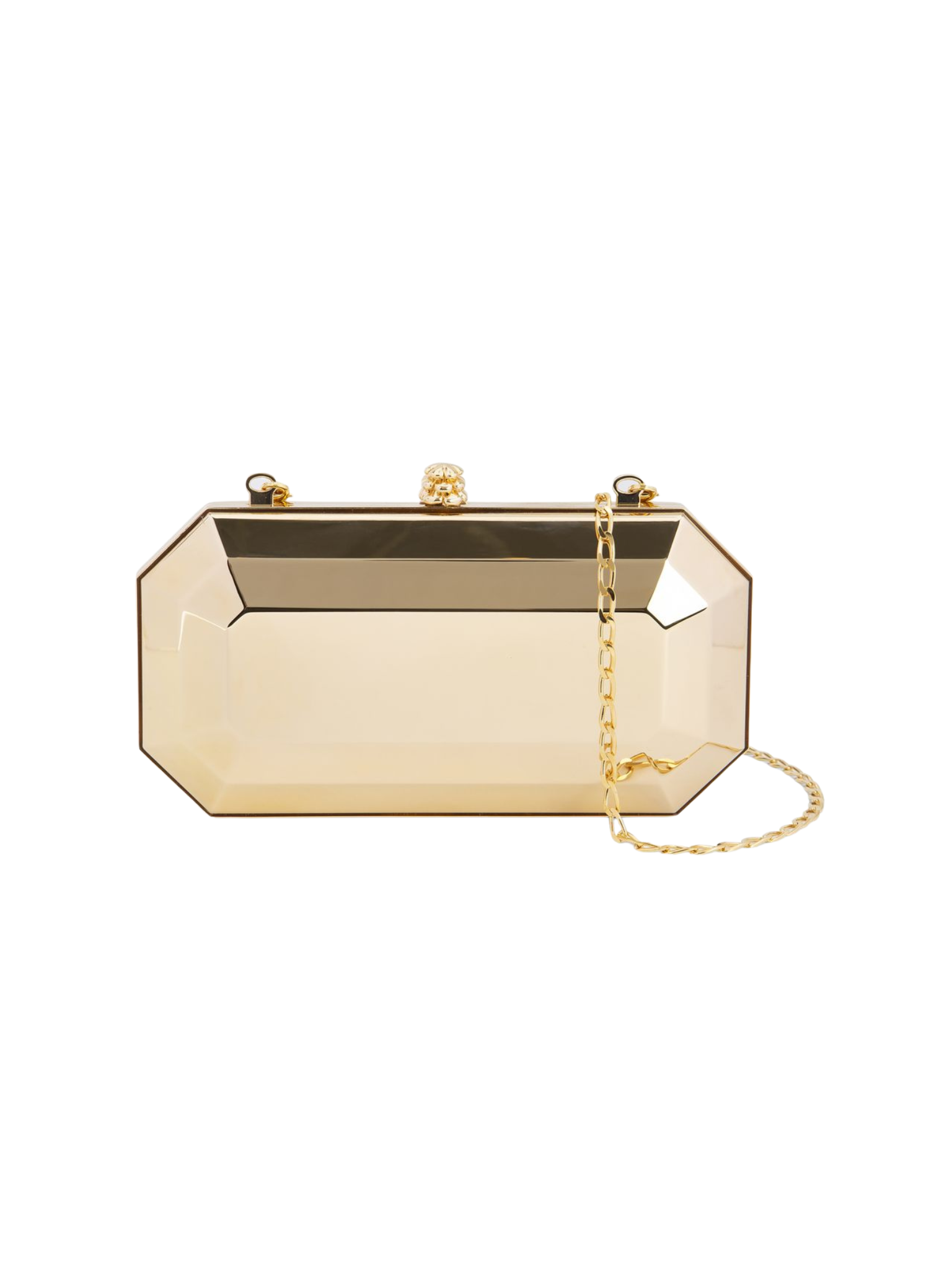 HerPorte-Gold Perry Clutch