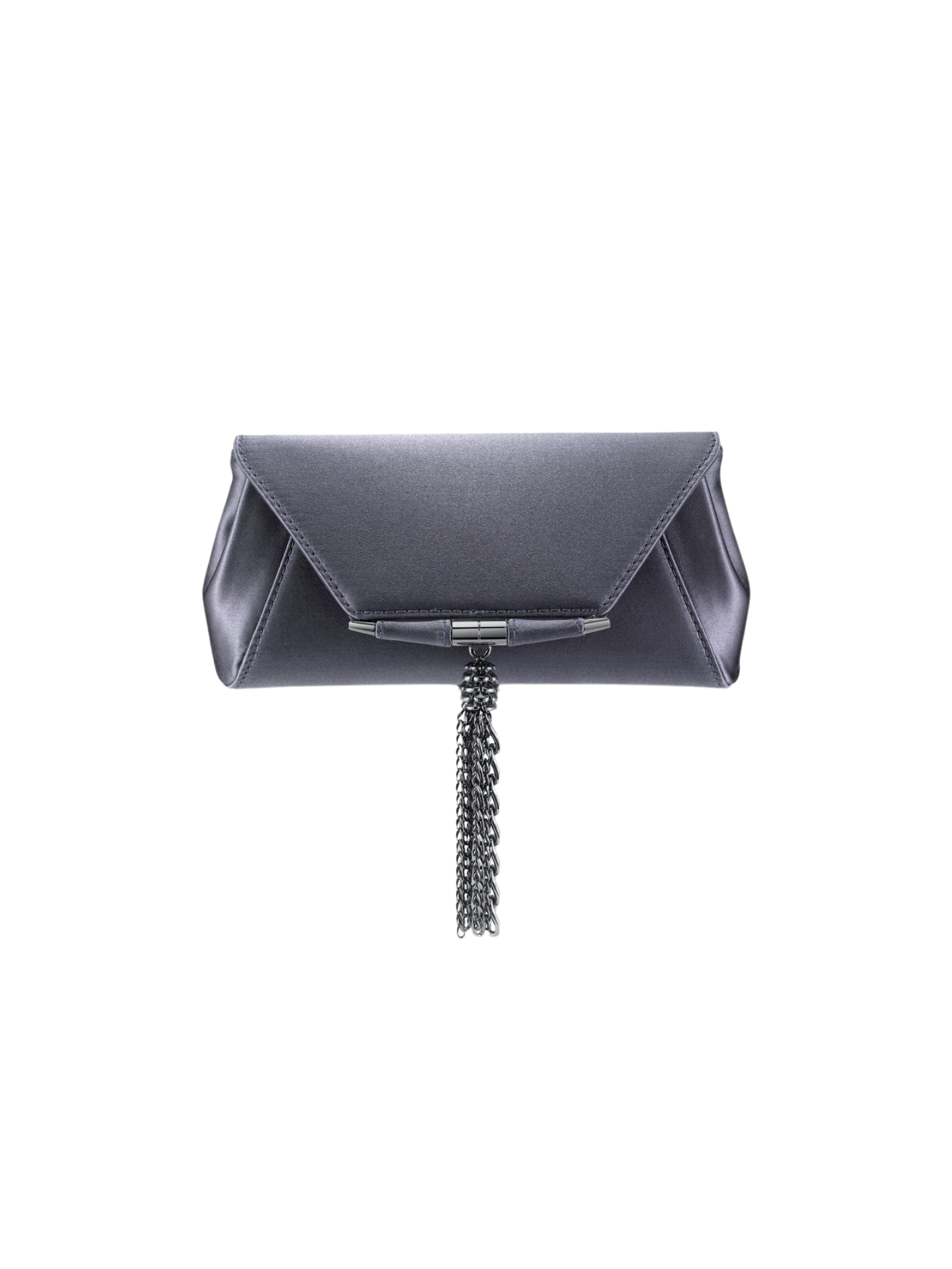 HerPorte-Iron Satin Piper Clutch