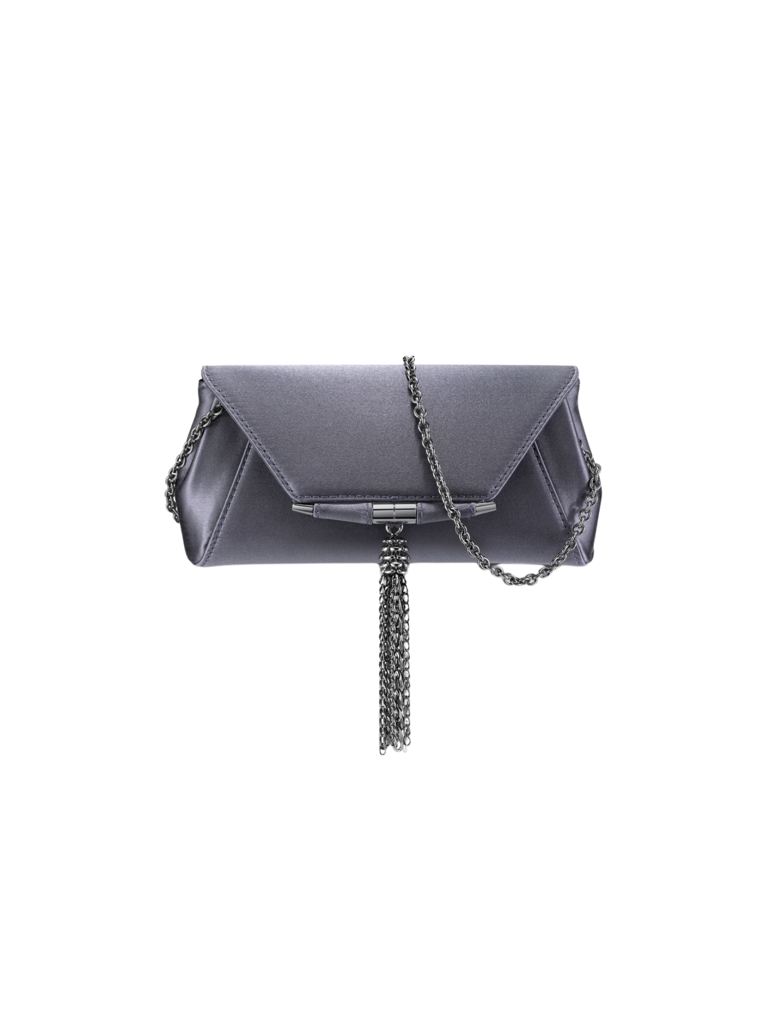 HerPorte-Iron Satin Piper Clutch