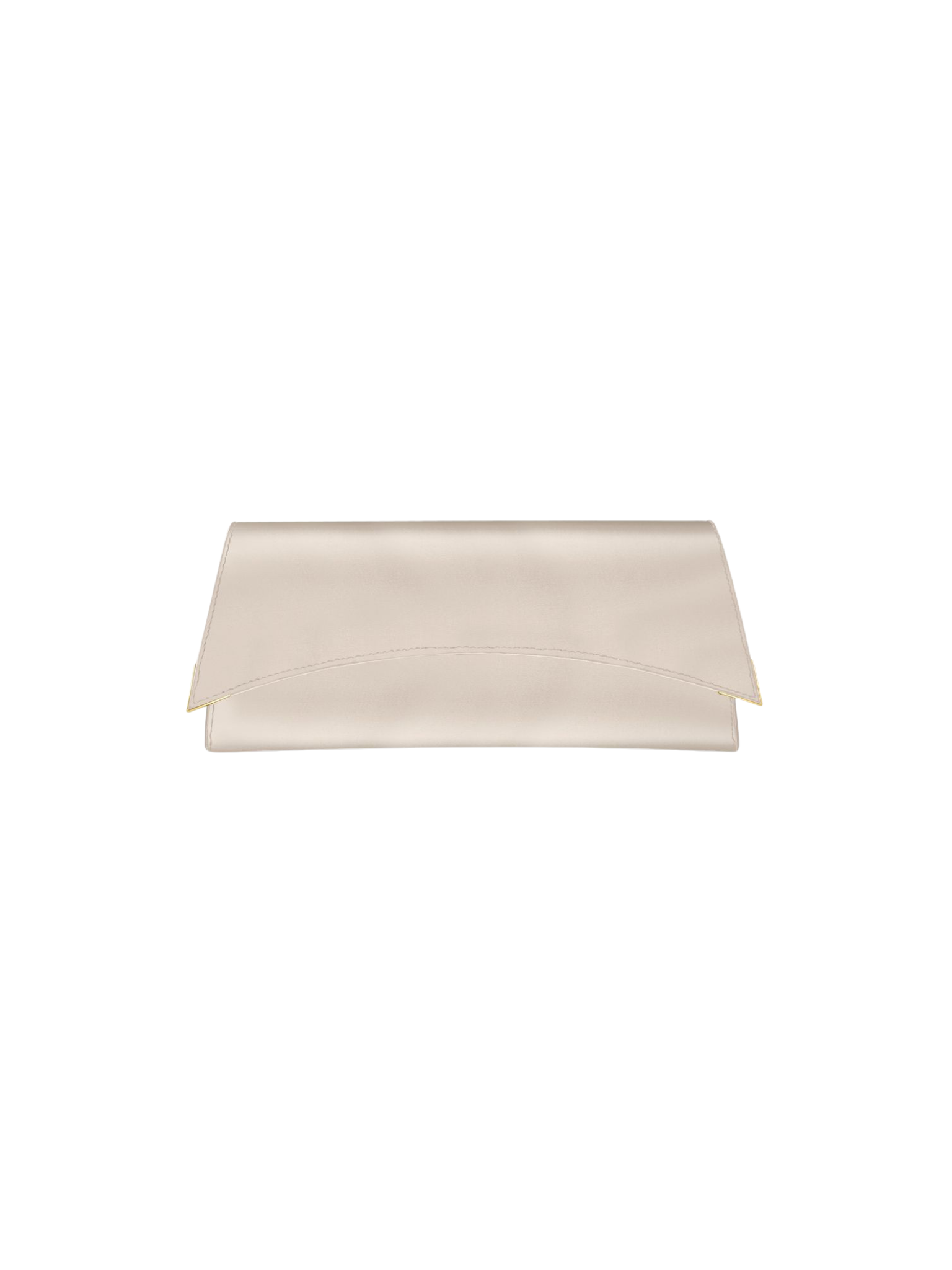 HerPorte-Champagne Bubble Satin Veronica Clutch